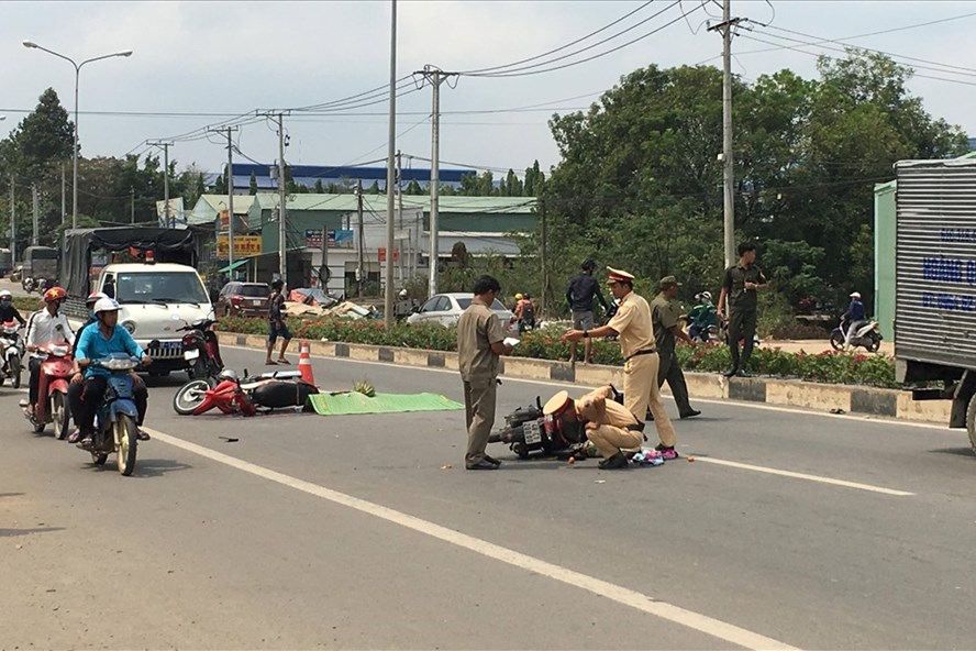 Tai nạn giao thông ở Bình Dương thường xuyên xảy ra