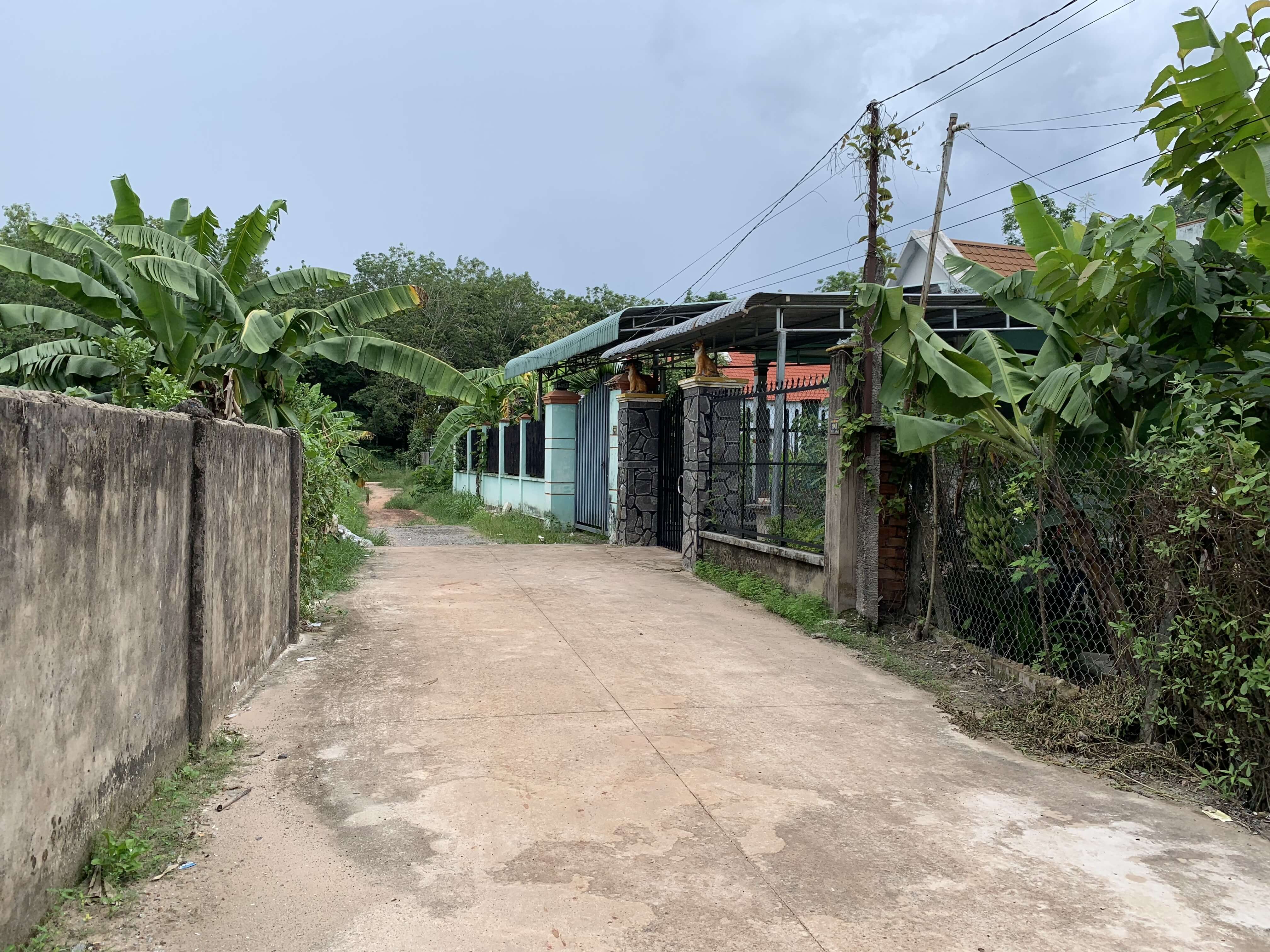 Căn nhà nơi xảy ra vụ án giết người đổ bê tông