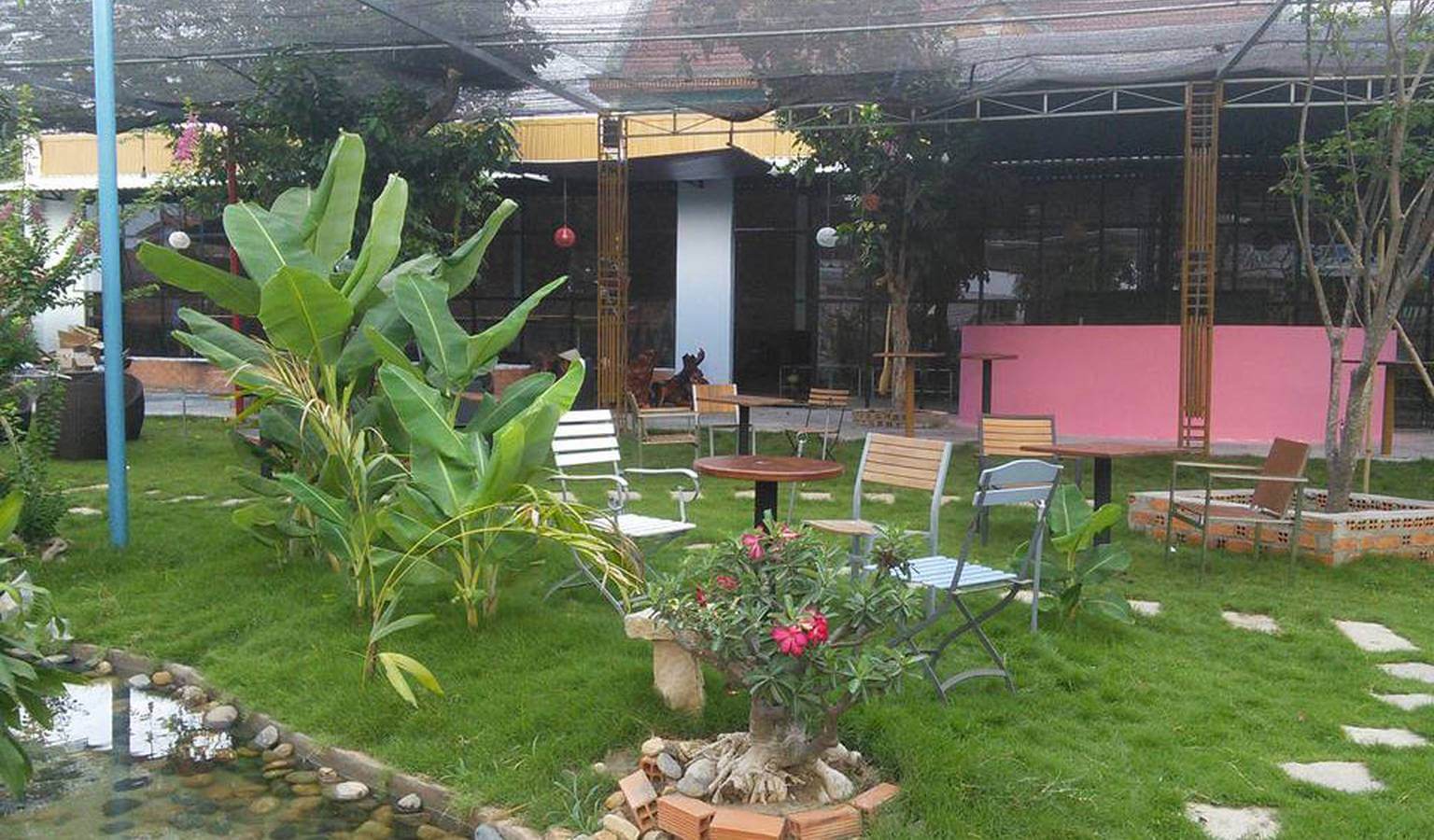 Một góc MM Garden Cafe