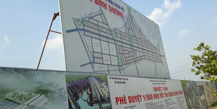 3 dự án vi phạm kinh doanh bất động sản tại Bình Dương