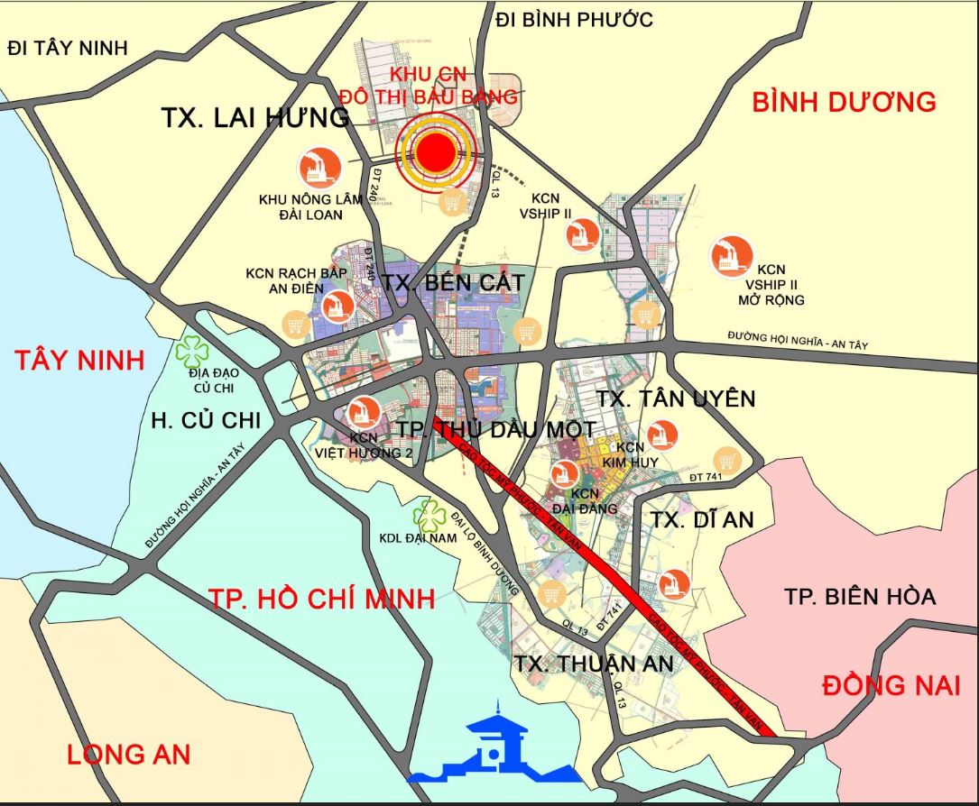 Bản đồ quy hoạch Bàu Bàng - 4