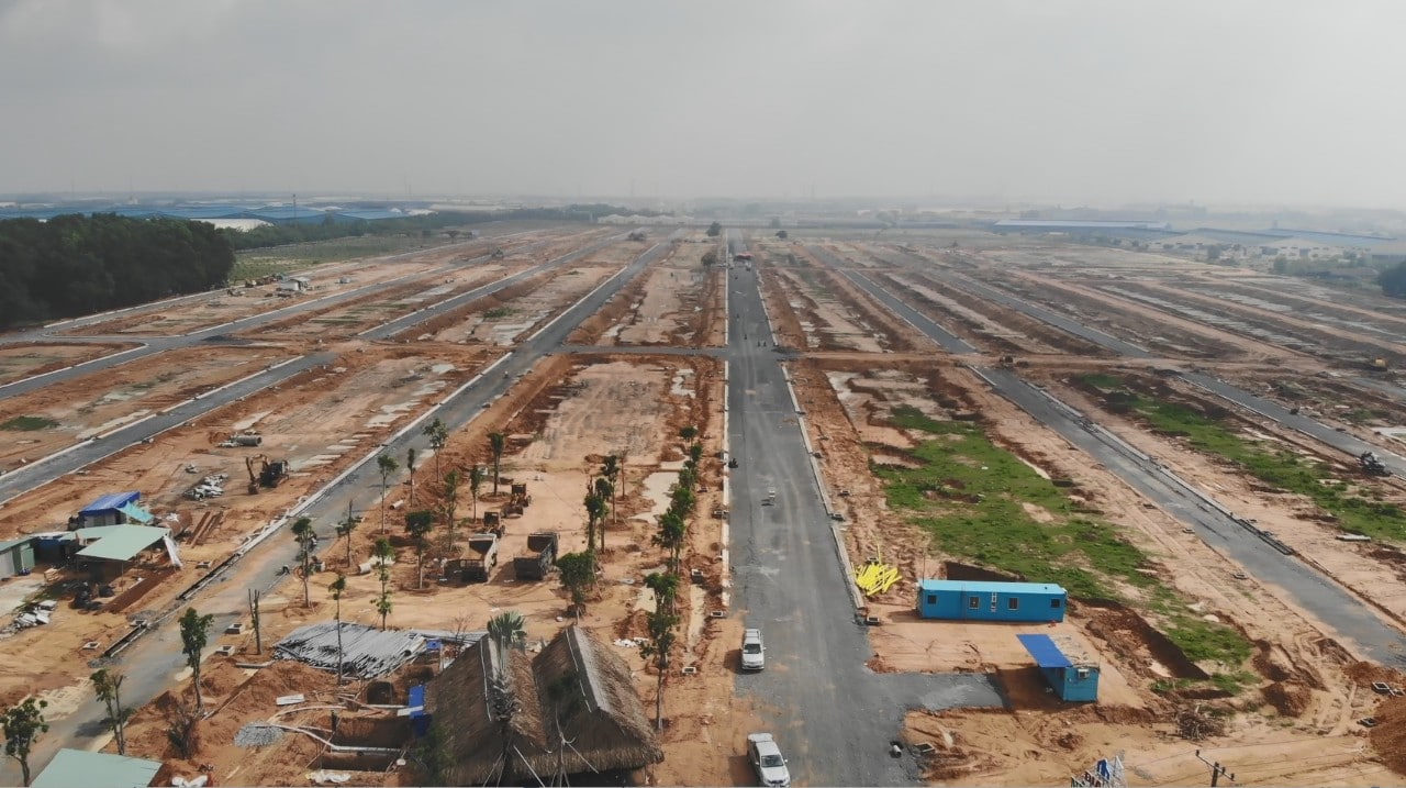 Đất nền tại dự án Nam Tân Uyên