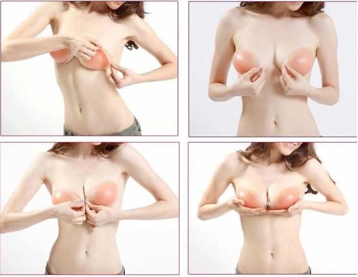  Cách mặc áo ngực dán