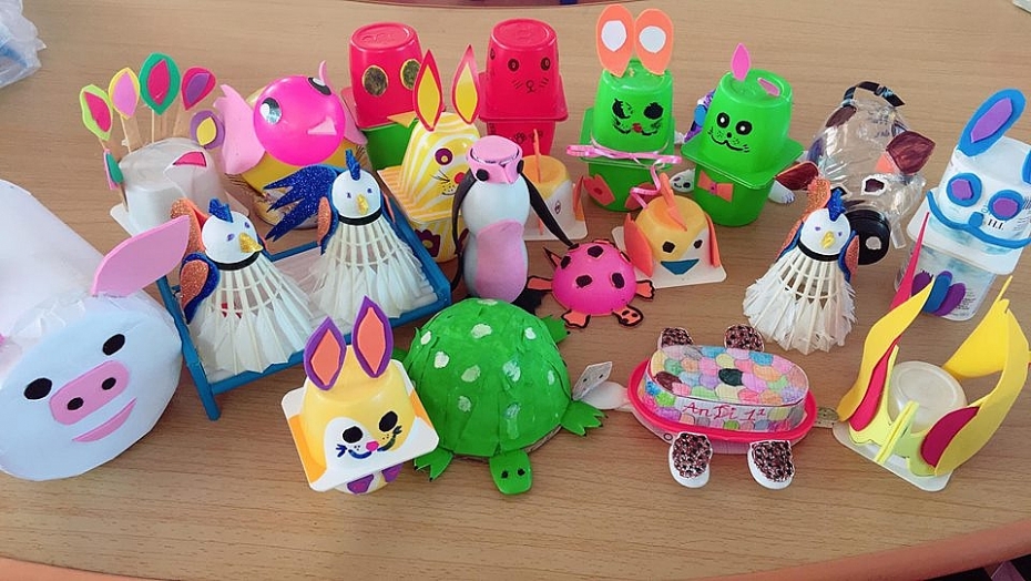 Đồ chơi từ chai nhựa