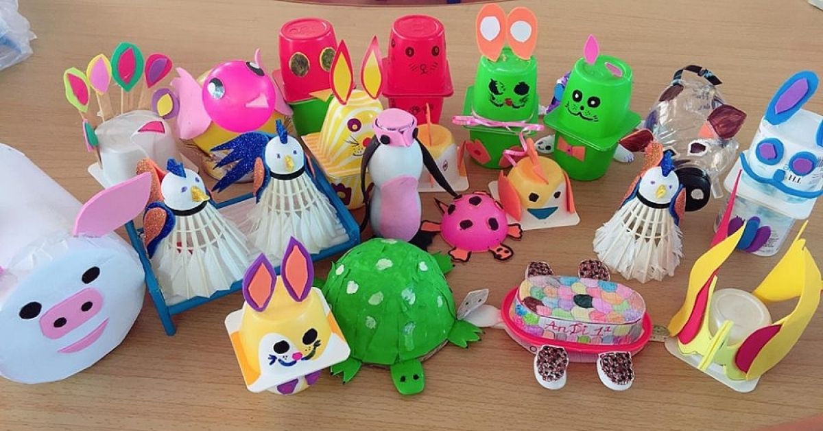 Hướng dẫn cách làm đồ chơi tái chế từ chai nhựa Báo Bình