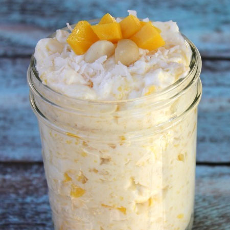 Chế biến hạt macca tươi làm món kem mát lạnh