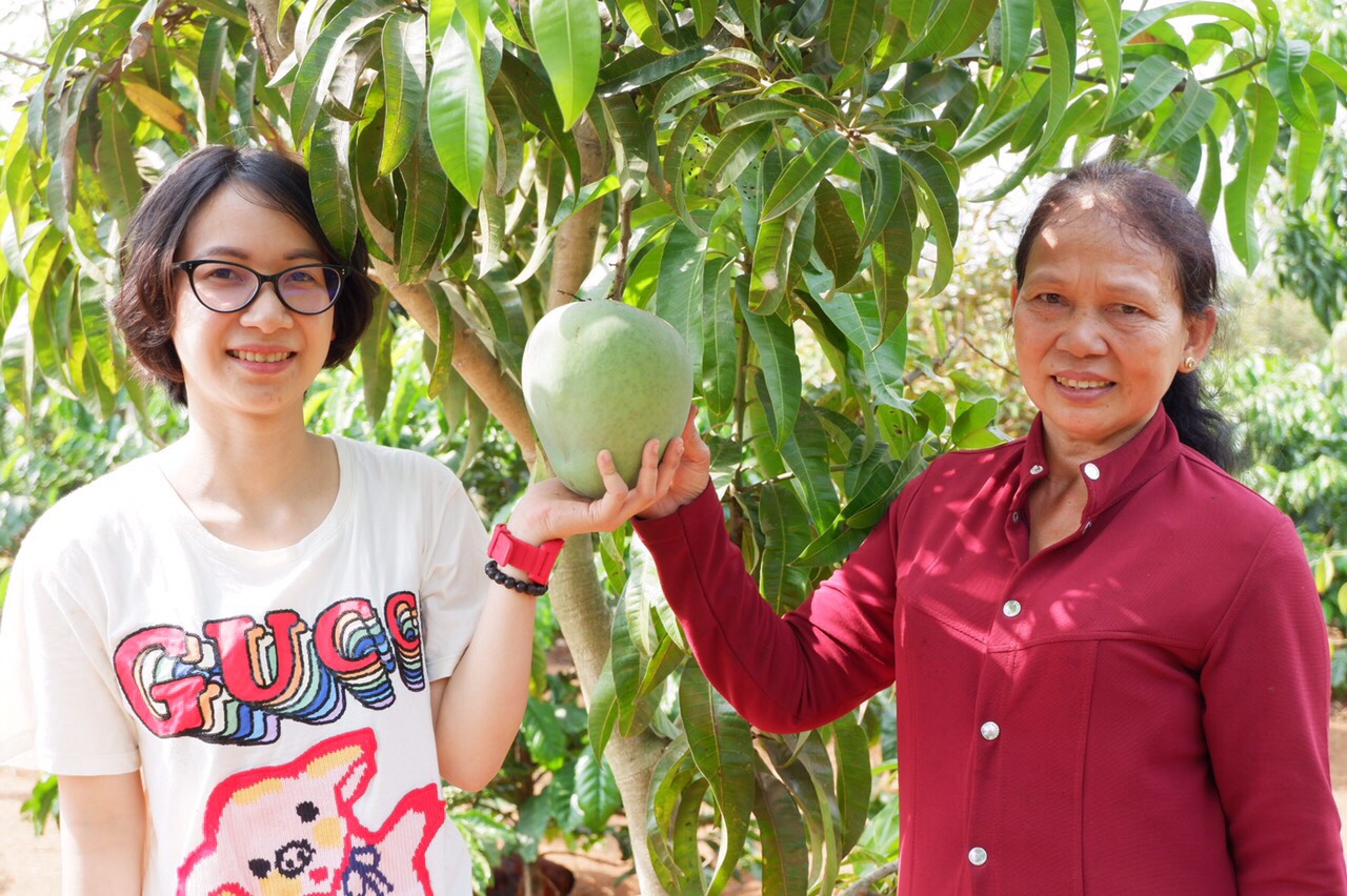 Chủ cửa hàng Vườn nhà Dương