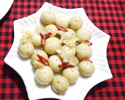 Cà pháo muối là một món ăn ngon chống ngán trong ngày tết