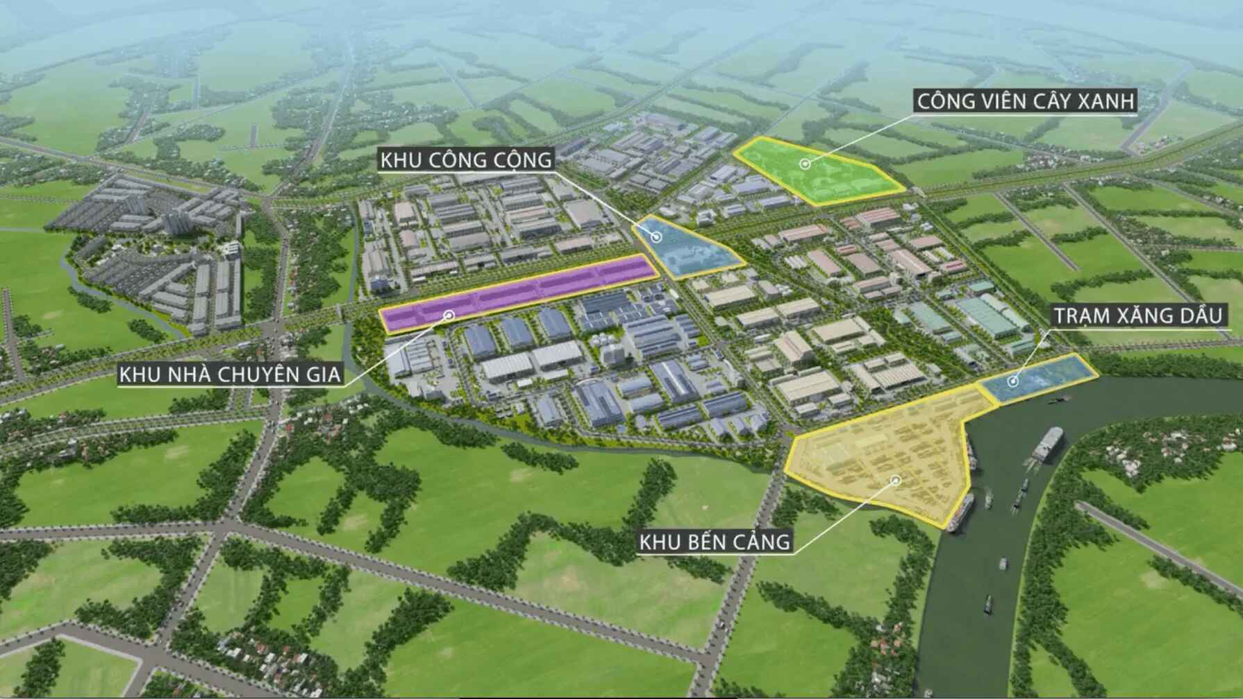 Giá thuê hấp dẫn tại KCN Trần Anh Tân Phú