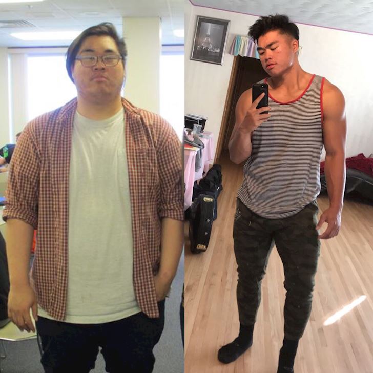 lột xác nhờ gym