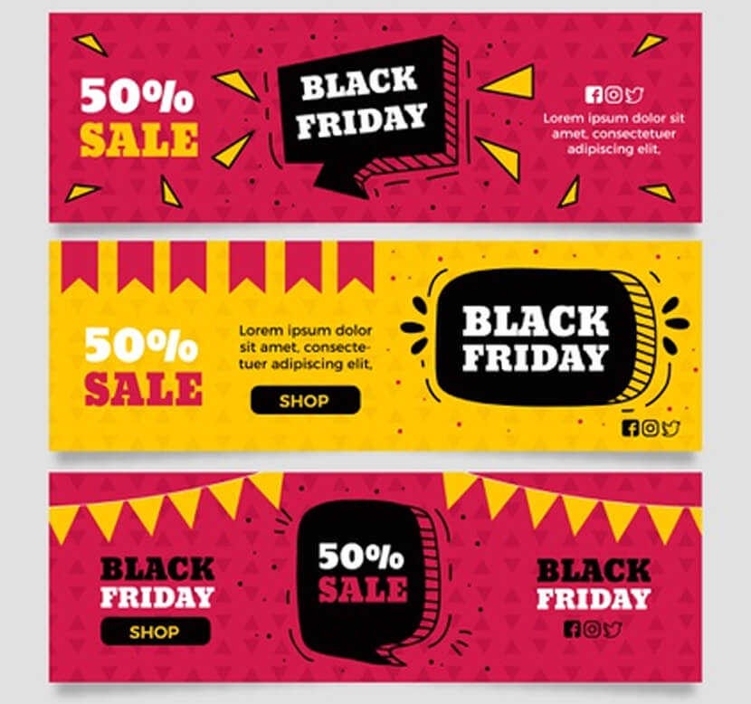 Black Friday banner