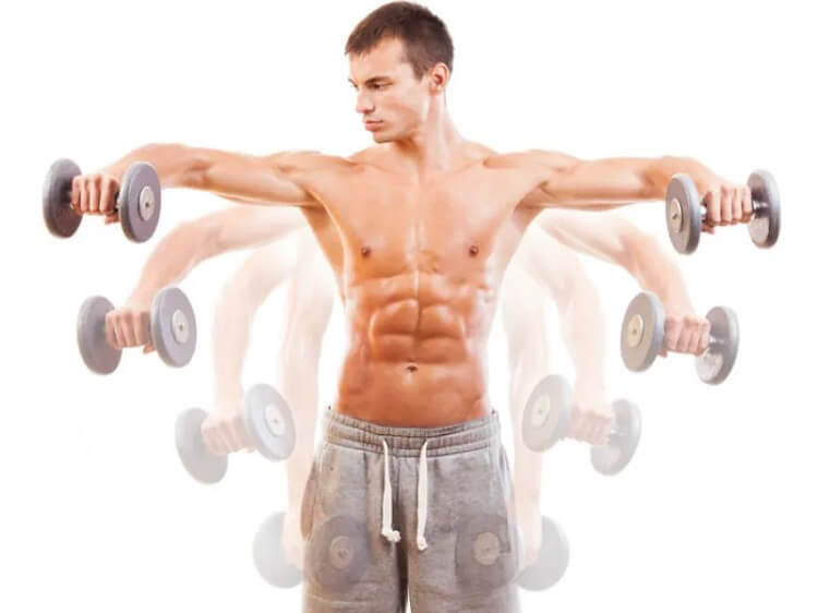 Bài tập Dumbbell lateral raise