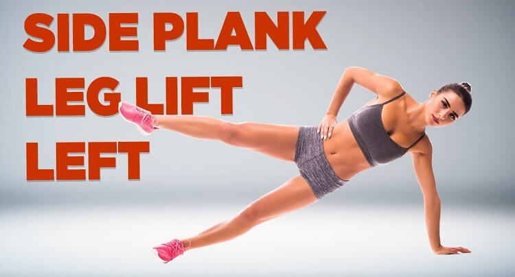 Bài tập Side Plank Leg Lift