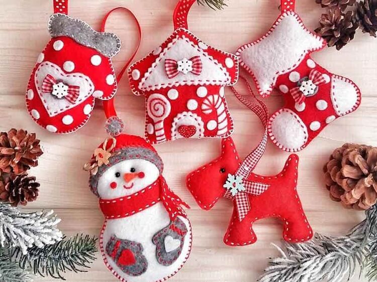 Những món quà giáng sinh handmade