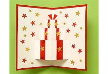 Hướng dẫn cách làm thiệp Giáng sinh 3D handmade đơn giản, đẹp