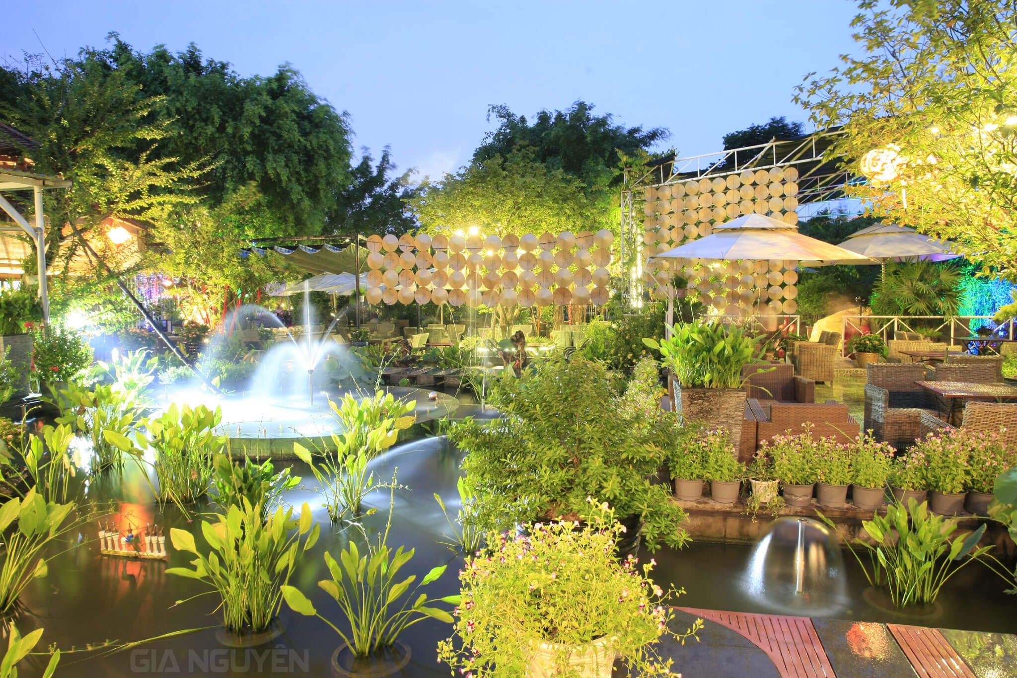 cafe sân vườn Bình Dương 3