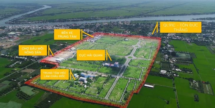 Khu đô thị Phúc An Châu Đốc An Giang: Chính sách ưu đãi MỚI NHẤT