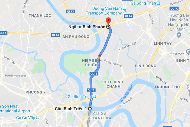 Khởi công dự án mở rộng, nâng cấp tuyến quốc lộ 13 2