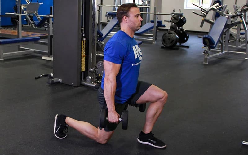 Dumbbell Lunge