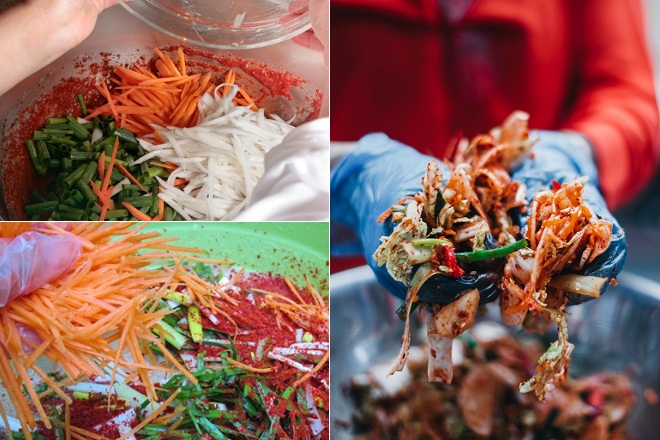 Hướng dẫn cách làm kim chi thập cẩm Việt Nam