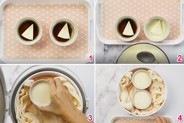 Cách làm bánh flan phô mai