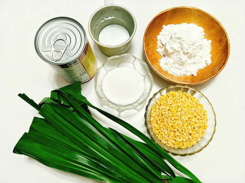 Nguyên liệu làm bánh da lợn