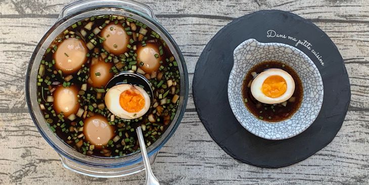 Chia sẻ công thức trứng ngâm tương thấm vị đậm đà tại nhà