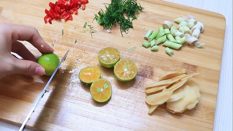 Sơ chế nguyên liệu 