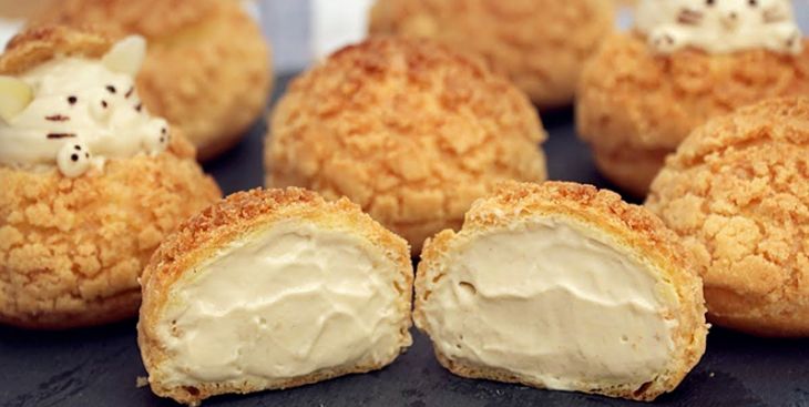 Bật mí công thức làm bánh su kem sữa tươi béo ngậy