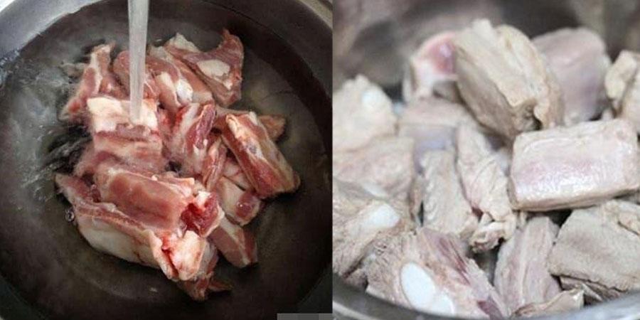 Cách sơ chế sườn heo không bị hôi