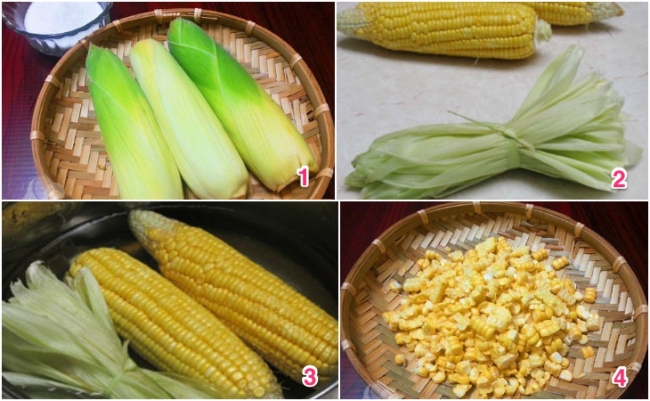 Công thức làm sữa ngô đơn giản, thơm béo