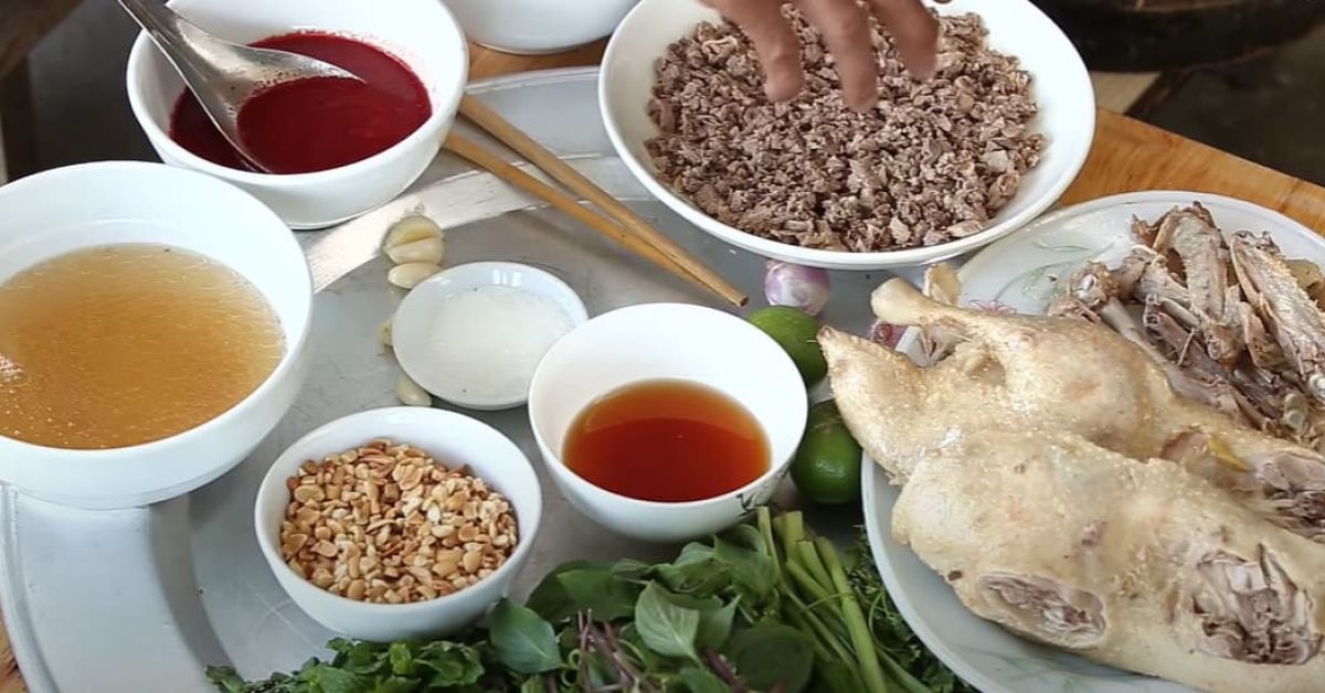 Công thức đánh tiết canh vịt nhanh đông, ngon và an toàn