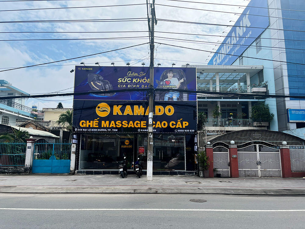 Mua 1 tặng 1 tại cửa hàng ghế massage Kamado Bình Dương