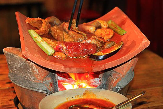 Ăn gì ở Làng tre Phú An?