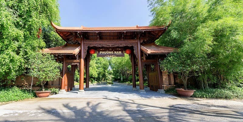 Một góc tại khu du lịch Phương Nam Bình Dương