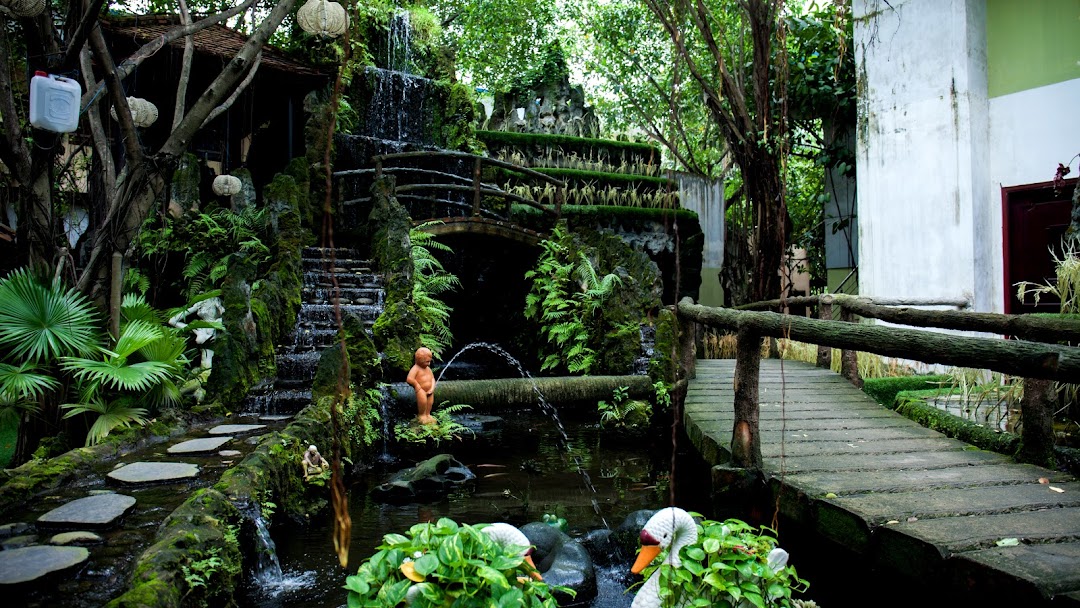 Không gian xanh ấn tượng tại Dìn Ký